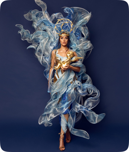 Термінова доставка сукні для Міс Всесвіту 2023