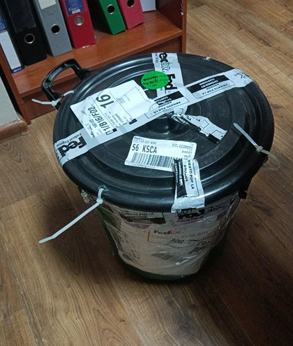 Доставка зразків вугілля з Колумбії в Україну для аналізів