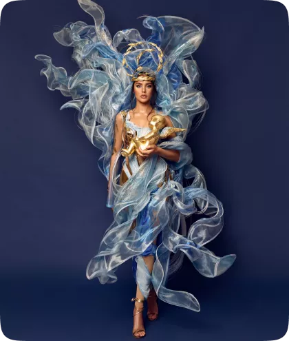 Срочная доставка платья для Мисс Вселенная 2023