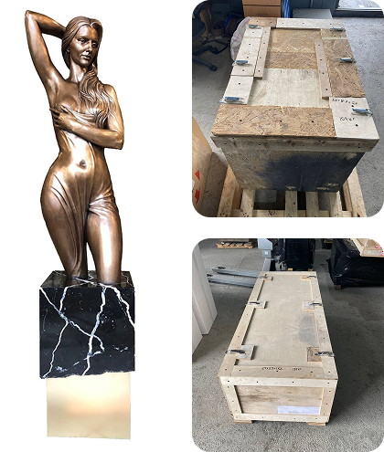 Срочная доставка скульптуры в ОАЭ по условиям DDP