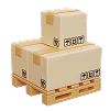 Bulky goods, pallets