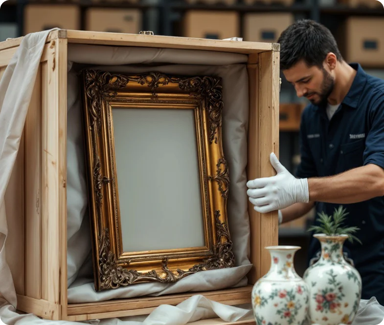 Международная доставка антиквариата, произведений искусства, ювелирных изделий и других ценных предметов