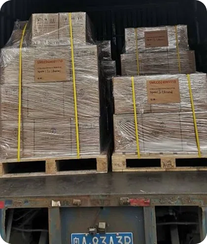 Доставка косметики з Китаю на дві адреси в Європі