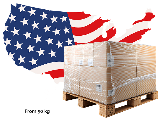 Delivery of large and heavy cargo to the USA