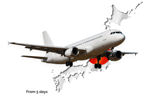 Delivery from Japan to Ukraine