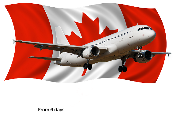 Delivery to Canada from Ukraine