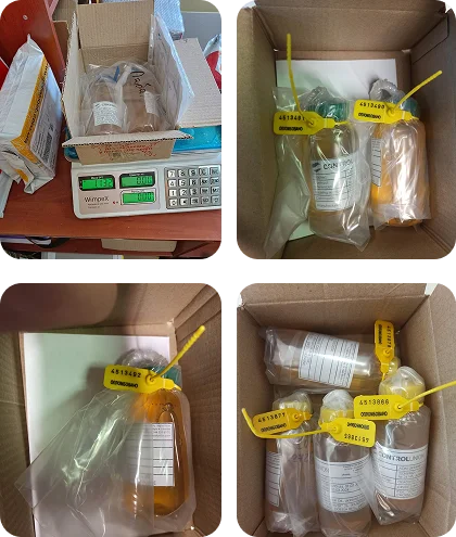 Доставка в США образцов рафинированного подсолнечного масла