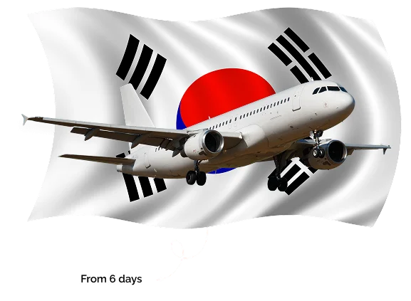 Delivery from Koreato Ukraine